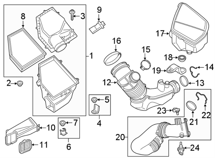 Air intake.