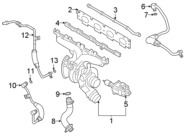 1TURBOCHARGER & COMPONENTS.https://images.simplepart.com/images/parts/motor/fullsize/1952339.png