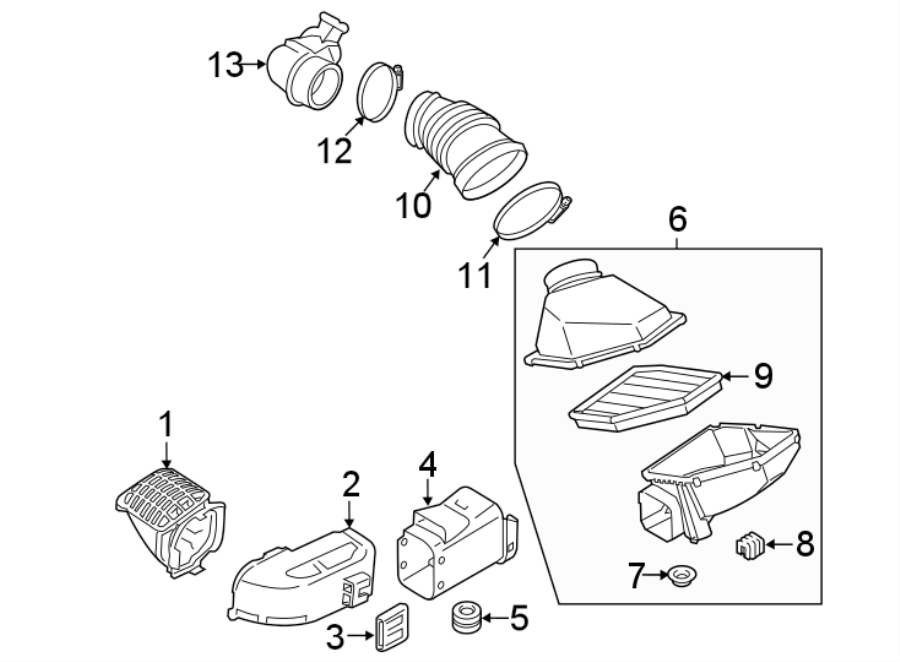 13AIR INTAKE.https://images.simplepart.com/images/parts/motor/fullsize/1952361.png