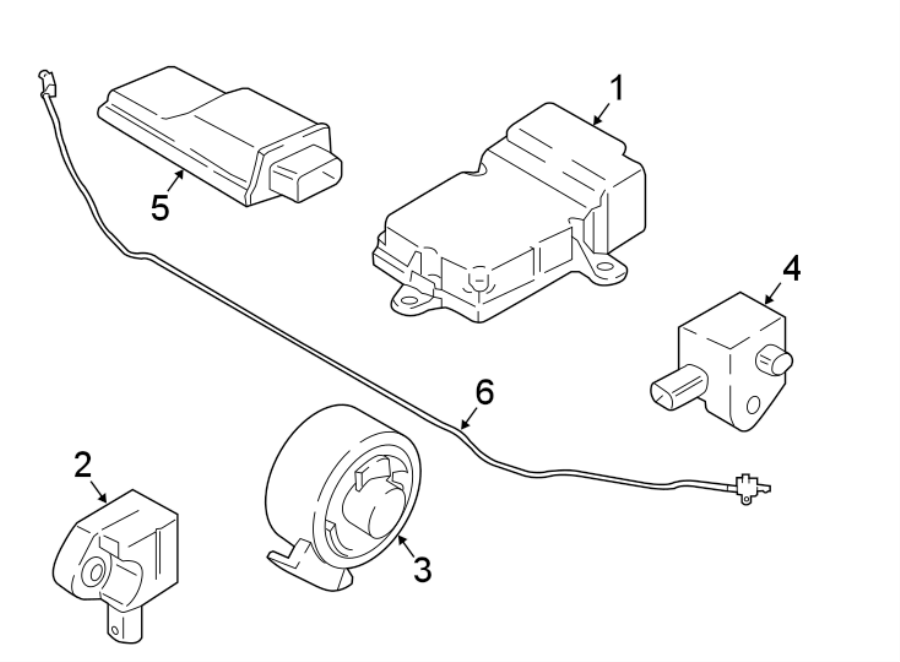 RESTRAINT SYSTEMS. AIR BAG COMPONENTS.