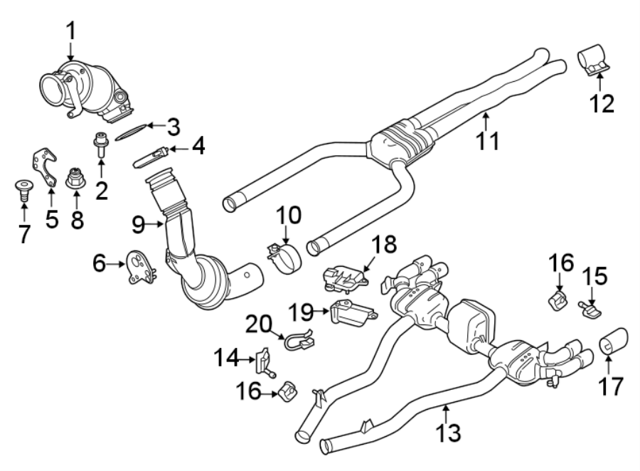 1EXHAUST SYSTEM. EXHAUST COMPONENTS.https://images.simplepart.com/images/parts/motor/fullsize/1952760.png