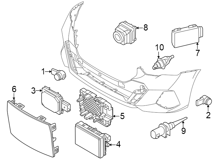 6Chrome. W/DRIVE assist pro. W/M sport pkg. W/O drive assist pro.https://images.simplepart.com/images/parts/motor/fullsize/1953050.png