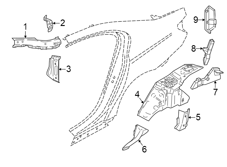 1Lower. Upper. Windshield pillar.https://images.simplepart.com/images/parts/motor/fullsize/1953755.png