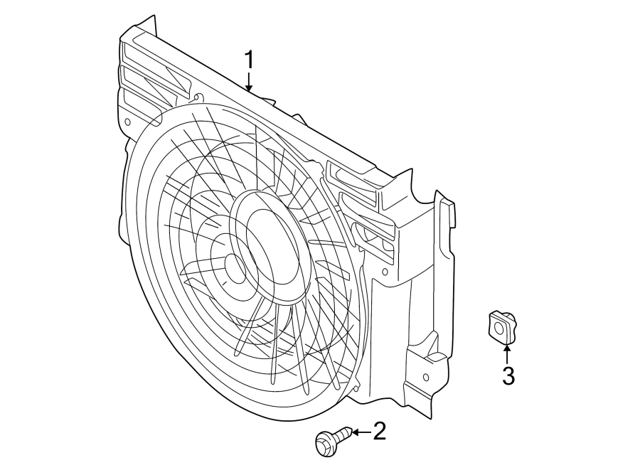 AIR CONDITIONER & HEATER. CONDENSER FAN.