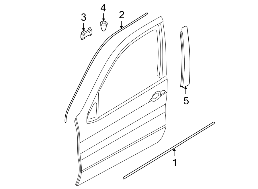 5FRONT DOOR. EXTERIOR TRIM.https://images.simplepart.com/images/parts/motor/fullsize/1955455.png