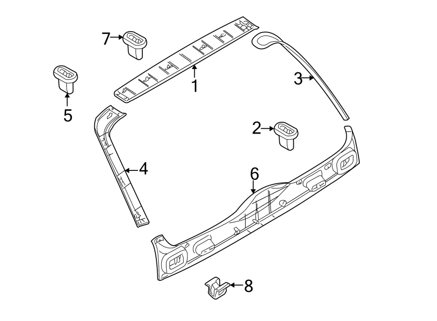 1LIFT GATE. INTERIOR TRIM.https://images.simplepart.com/images/parts/motor/fullsize/1955605.png