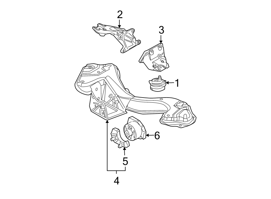 ENGINE & TRANS MOUNTING.