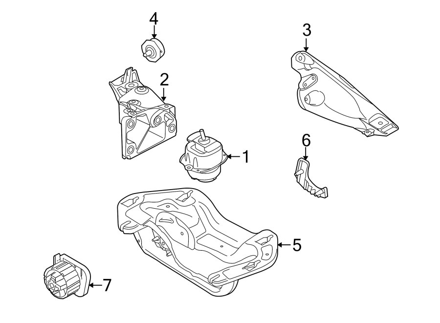 ENGINE & TRANS MOUNTING.