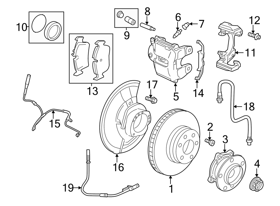 9FRONT SUSPENSION. BRAKE COMPONENTS.https://images.simplepart.com/images/parts/motor/fullsize/1956292.png