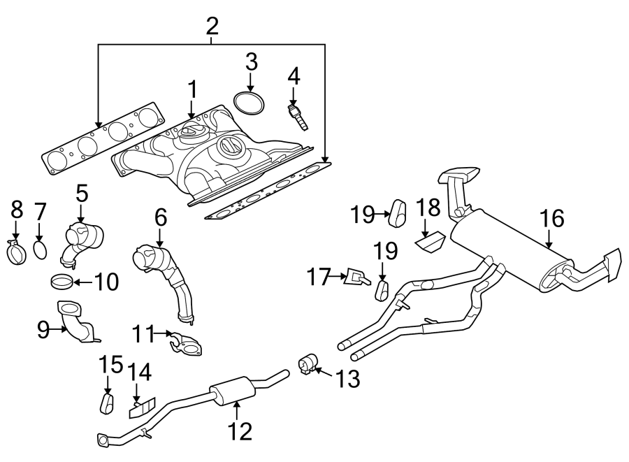 11EXHAUST SYSTEM. EXHAUST COMPONENTS.https://images.simplepart.com/images/parts/motor/fullsize/1956327.png