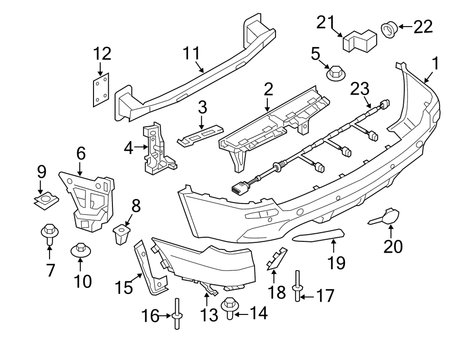 17REAR BUMPER. BUMPER & COMPONENTS.https://images.simplepart.com/images/parts/motor/fullsize/1956727.png