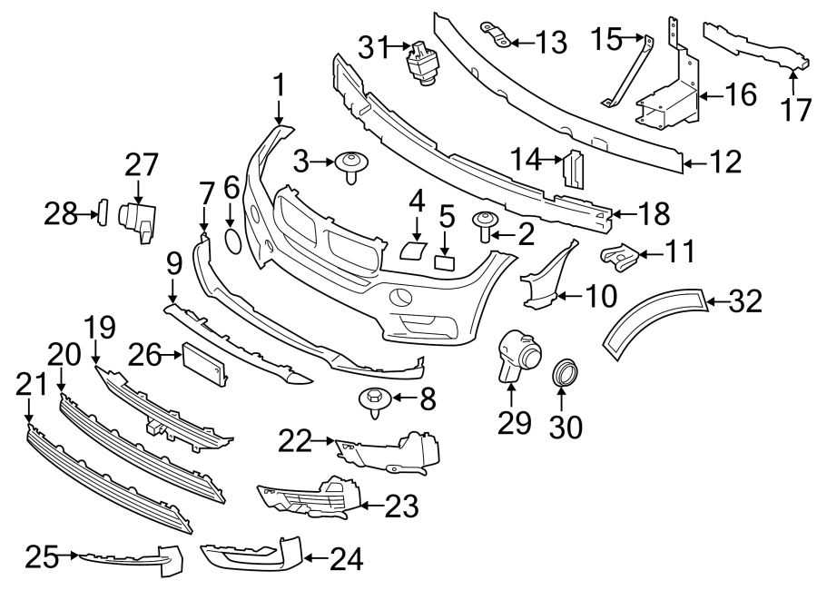 20FRONT BUMPER & GRILLE. BUMPER & COMPONENTS.https://images.simplepart.com/images/parts/motor/fullsize/1957005.png