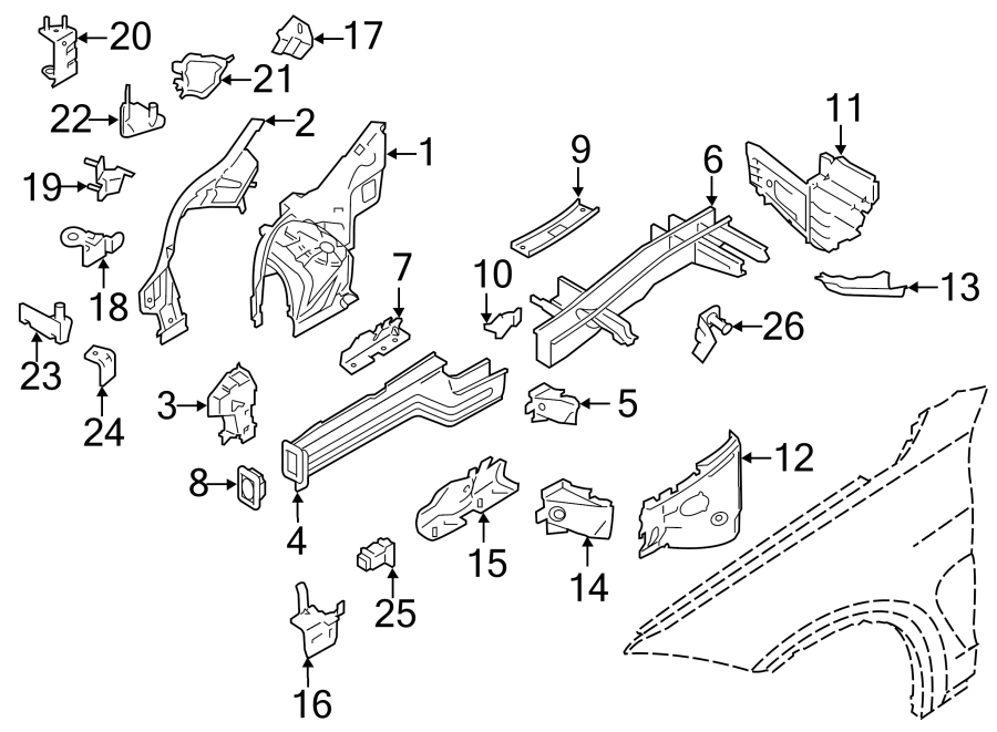 4fender. STRUCTURAL COMPONENTS & RAILS.https://images.simplepart.com/images/parts/motor/fullsize/1957230.png