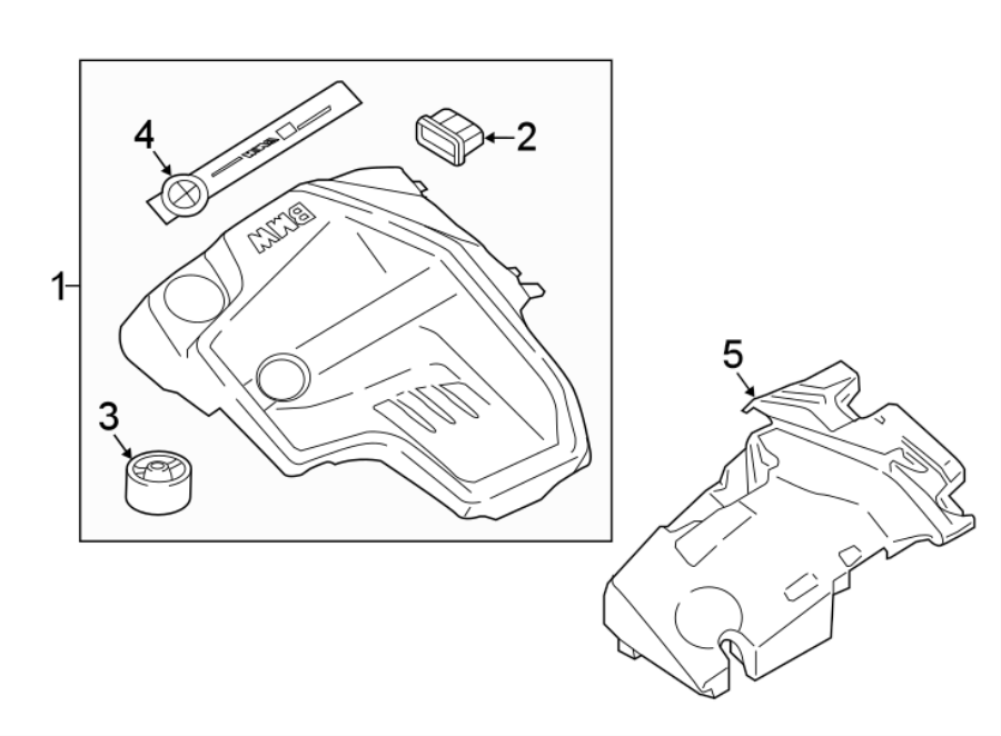 ENGINE APPEARANCE COVER.