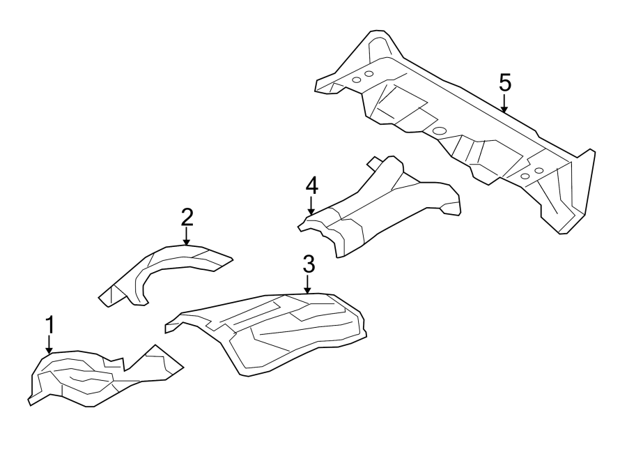 EXHAUST SYSTEM. HEAT SHIELDS.