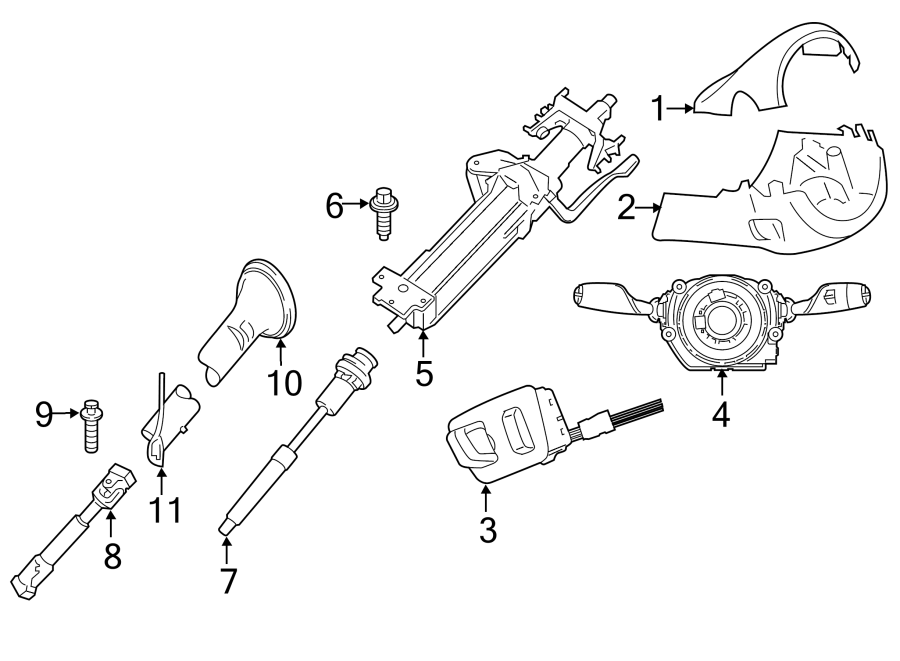 1SHROUD. STEERING COLUMN COMPONENTS. SWITCHES & LEVERS.https://images.simplepart.com/images/parts/motor/fullsize/1957685.png