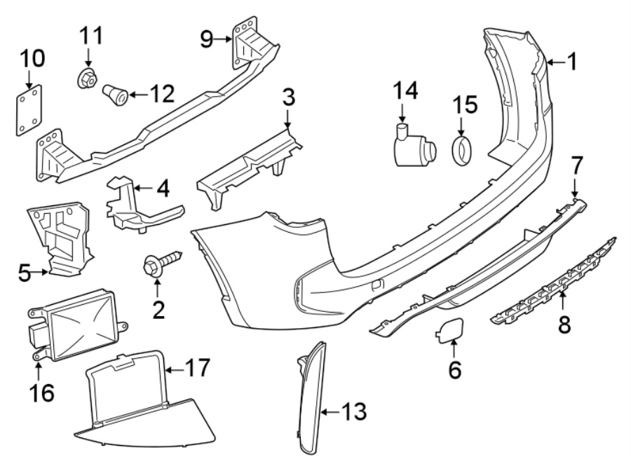 13REAR BUMPER. BUMPER & COMPONENTS.https://images.simplepart.com/images/parts/motor/fullsize/1957758.png