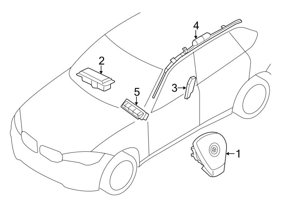 RESTRAINT SYSTEMS. AIR BAG COMPONENTS.