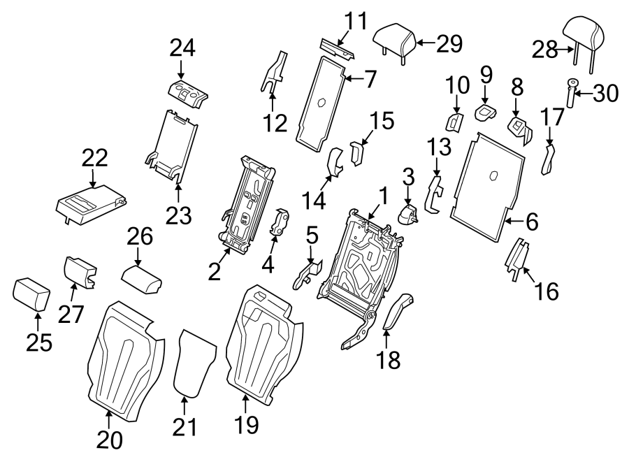 20SEATS & TRACKS. SECOND ROW SEATS.https://images.simplepart.com/images/parts/motor/fullsize/1957822.png