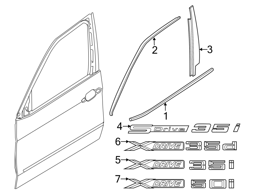 3FRONT DOOR. EXTERIOR TRIM.https://images.simplepart.com/images/parts/motor/fullsize/1957880.png