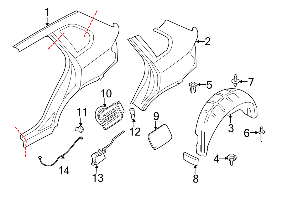 7QUARTER PANEL & COMPONENTS.https://images.simplepart.com/images/parts/motor/fullsize/1957935.png