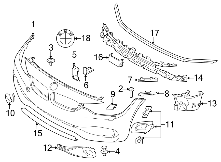 17FRONT BUMPER & GRILLE. BUMPER & COMPONENTS.https://images.simplepart.com/images/parts/motor/fullsize/1958010.png