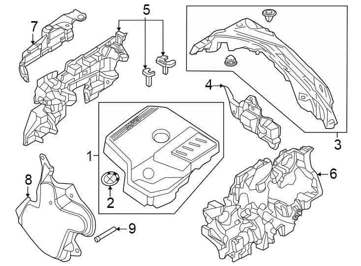 9Engine appearance cover.https://images.simplepart.com/images/parts/motor/fullsize/1959195.png