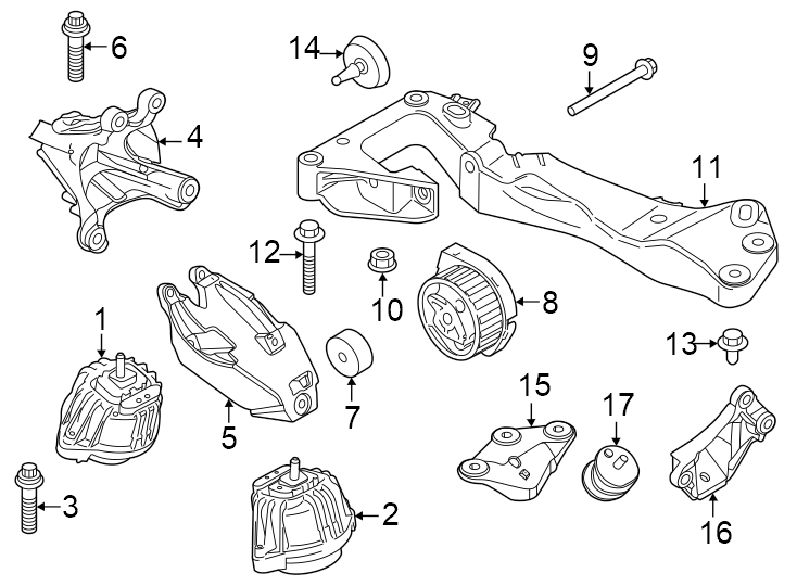 Engine & TRANS mounting.