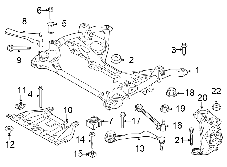 12Front suspension. Suspension components.https://images.simplepart.com/images/parts/motor/fullsize/1959255.png