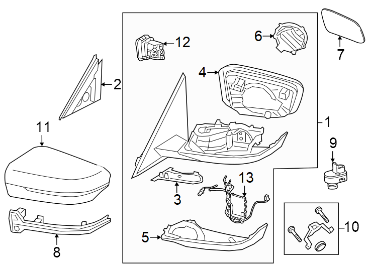 10Front door. Outside mirrors.https://images.simplepart.com/images/parts/motor/fullsize/1959555.png