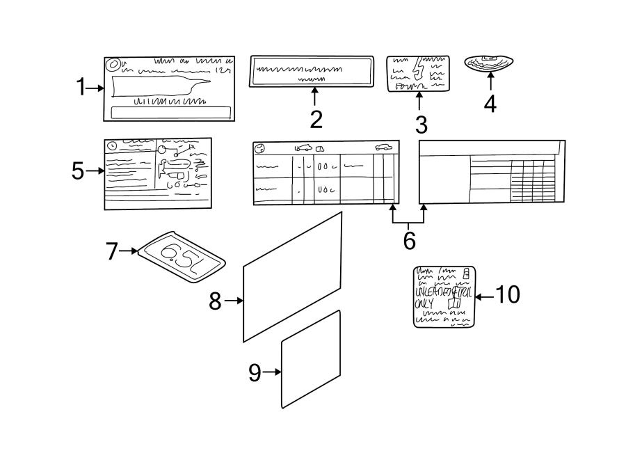 INFORMATION LABELS.