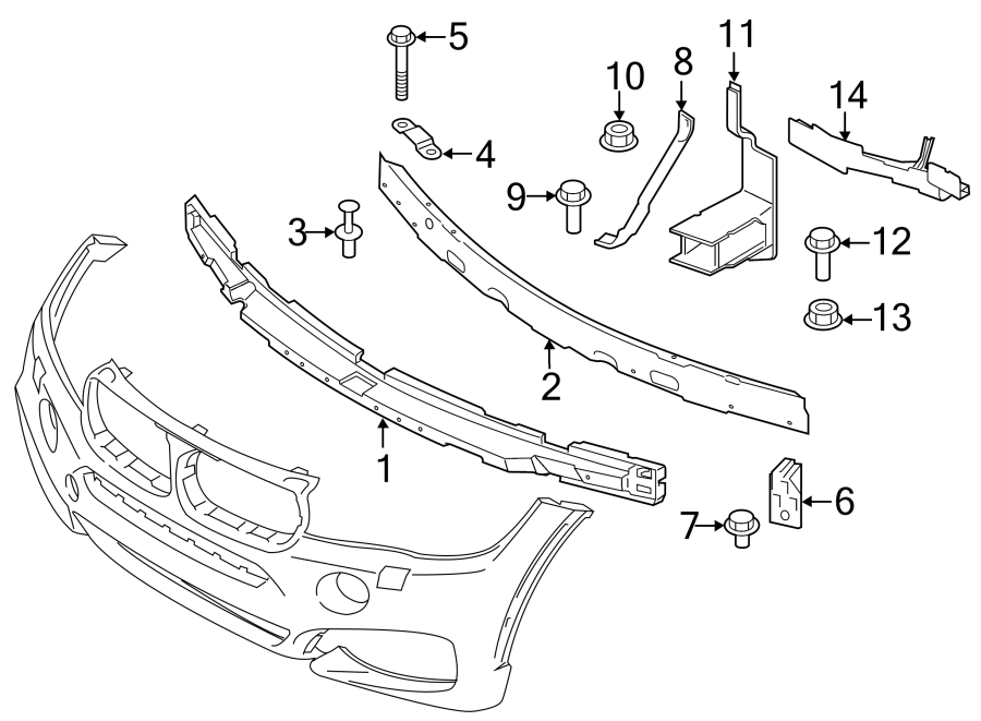 11FRONT BUMPER & GRILLE. BUMPER & COMPONENTS.https://images.simplepart.com/images/parts/motor/fullsize/1961030.png