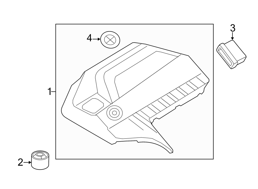 ENGINE APPEARANCE COVER.