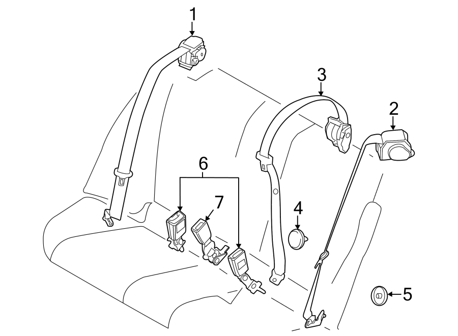 1RESTRAINT SYSTEMS. REAR SEAT BELTS.https://images.simplepart.com/images/parts/motor/fullsize/1961675.png