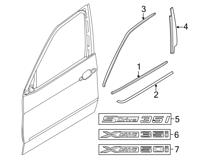 1FRONT DOOR. EXTERIOR TRIM.https://images.simplepart.com/images/parts/motor/fullsize/1961755.png