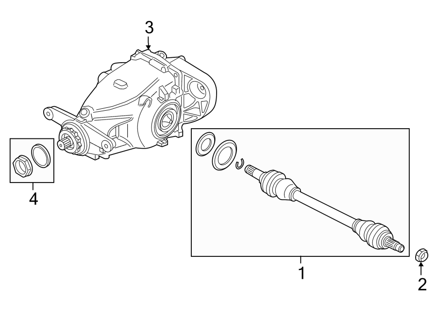 REAR SUSPENSION. AXLE & DIFFERENTIAL.