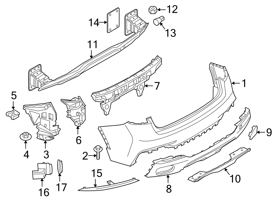 16REAR BUMPER. BUMPER & COMPONENTS.https://images.simplepart.com/images/parts/motor/fullsize/1961965.png