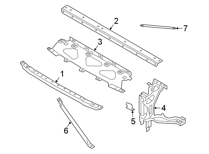 6Radiator support.https://images.simplepart.com/images/parts/motor/fullsize/1962160.png