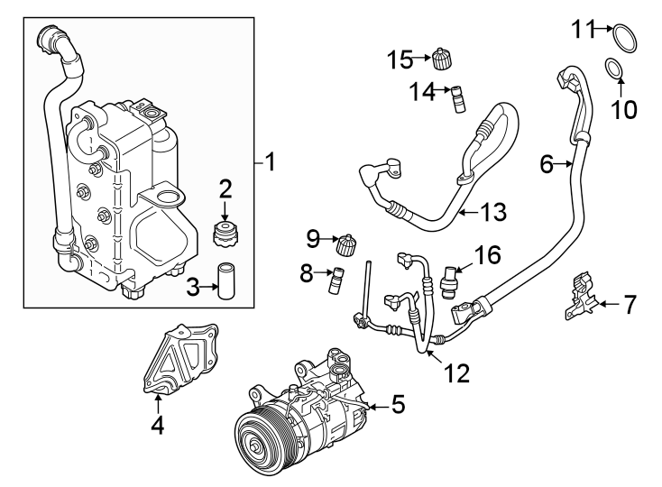 12Air conditioner & heater. Compressor & lines. Condenser.https://images.simplepart.com/images/parts/motor/fullsize/1962350.png