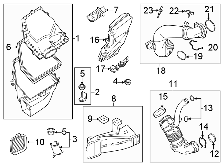 Air intake.