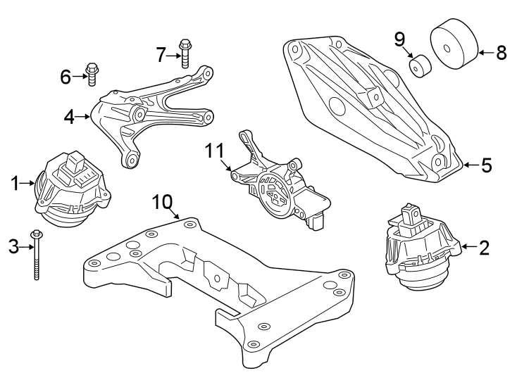 Engine & TRANS mounting.