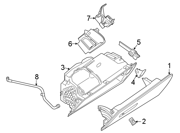 1Instrument panel. Glove box.https://images.simplepart.com/images/parts/motor/fullsize/1962754.png