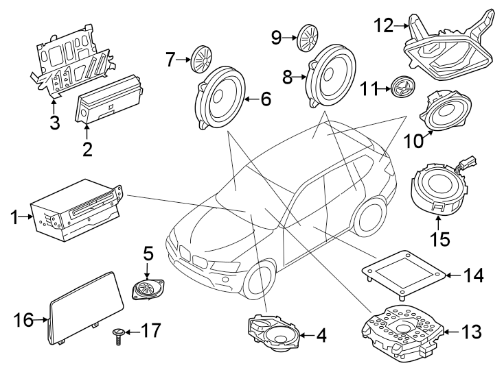 13Instrument panel. Sound system.https://images.simplepart.com/images/parts/motor/fullsize/1962757.png