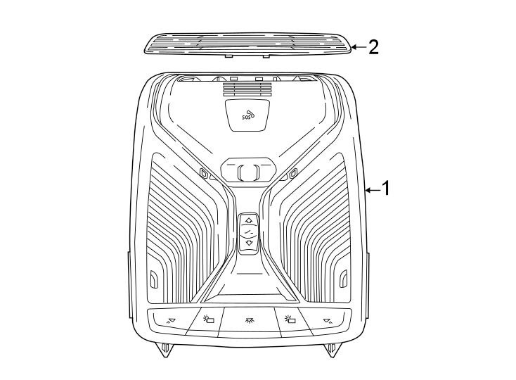 1Rear body & floor. Overhead console.https://images.simplepart.com/images/parts/motor/fullsize/1962769.png