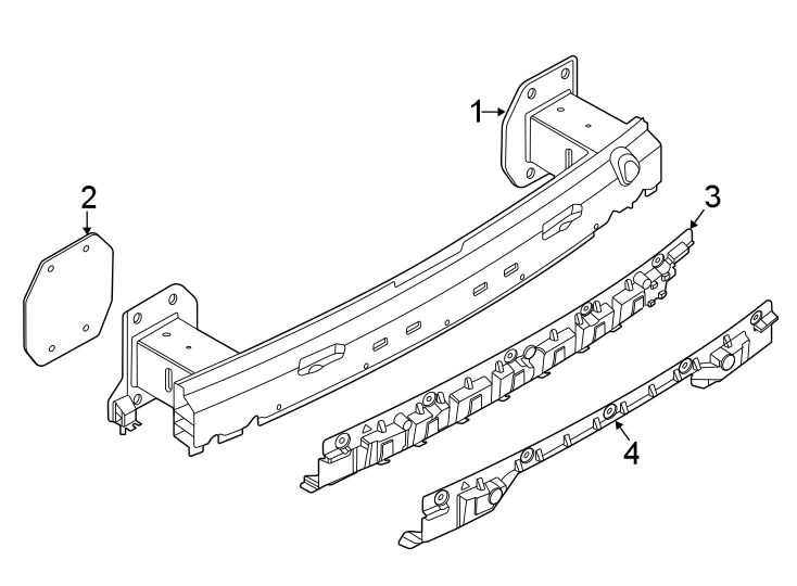 4Rear bumper. Bumper & components.https://images.simplepart.com/images/parts/motor/fullsize/1962980.png