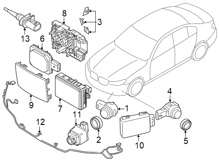 10Front bumper & grille. Electrical components.https://images.simplepart.com/images/parts/motor/fullsize/1963015.png