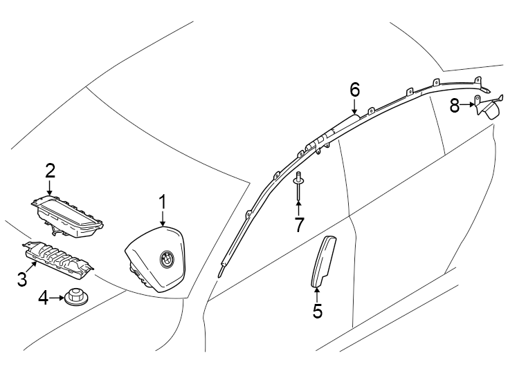 7Restraint systems. Air bag components.https://images.simplepart.com/images/parts/motor/fullsize/1963385.png