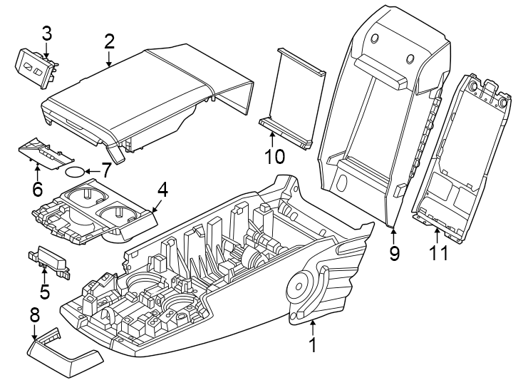 11Seats & tracks. Rear seat components.https://images.simplepart.com/images/parts/motor/fullsize/1963455.png