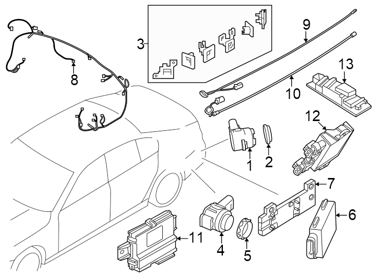 9Rear bumper. Electrical components.https://images.simplepart.com/images/parts/motor/fullsize/1963745.png