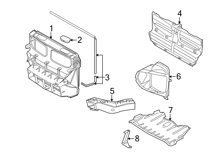 2RADIATOR SUPPORT. AIR INTAKE.https://images.simplepart.com/images/parts/motor/fullsize/1965035.png